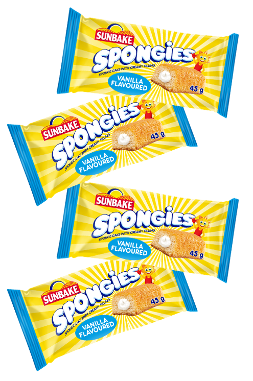 Sunbake Spongies Vanilla